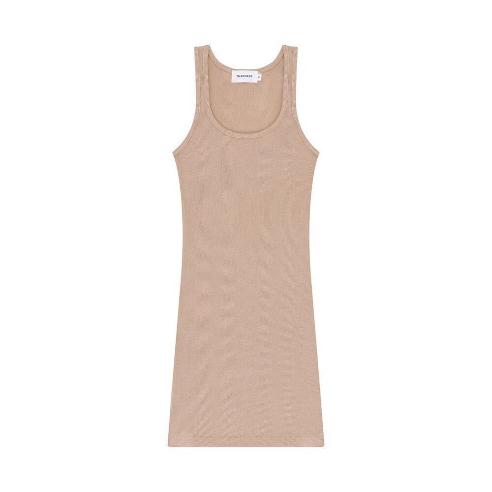 Talentless Womens Modal Tank Dress Buttercream Size Medium